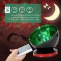 Ocean Wave Projector, Night Light Lamp with Adjustable Lightness Remote Control Timer 8 Lighting Modes Music Speaker Light Show LED Night Light Projector Lamp for Baby Kids Adult Bedroom Living Room