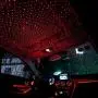 USB Car Full Star Atmosphere Light Starlight Projection Night Light LED Interior Light Star Night Light Modified car Interior Portable Romantic Light Bedroom car Party Ceiling - Plug and Play (red)