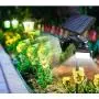 Solar Flood Light Motion Sensor, Waterproof Solar Powered Light, LED Wall Lights 6000K Dusk to Dawn, 2-in-1 Wireless Outdoor Solar Landscape LED Light for Garden/Driveway/Porch/Walkway (1, 6000K)