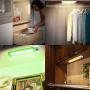 LUXSWAY LED Color Light Bar with Battery Operated , Wireless Dimmable Night Lighting , Stick On Light Bar Mulit-Color Changing for Closet ,Stair ,Shelf, Under Cabinet ,DIY Effect