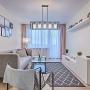 FIMITECH Chandeliers Modern Contemporary Rectangle 5-Light Dining Room Lighting, Adjustable Rods, Farmhouse Ceiling Light Kitchen Island Cage Pendant Lights with Glass Shade (Oil-Rubbed Bronze)