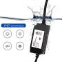 Newpow Outdoor Dimmer 360 Watts, IP67 Waterproof, 60Ft Remote Range, Timer Switch, Memory Function, Plug-in Dimmer Works with 120v Dimmable Outdoor String Lights LED and Incandescent Bulb - Black