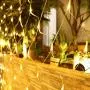 Testudo Net Mesh String Fairy Lights 200 LEDs, 6.6 Ft x 9.8Ft, 8 Modes, Outdoor Transparency String Lights Christmas Decorative Lights for Christmas Tree, Holiday, Party, Wedding. (Warm White)