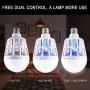 2 Pack Bug Zapper 2-in-1 Mosquito Light Bulbs Electronic Insect & Fly Killer Lamp 2 Pack Bug Zapper 2-in-1 Mosquito Light Bulbs Electronic Insect & Fly Killer Lamp