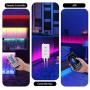 Binkbang Led Lights for Bedroom 25 Feet Led Strip Lights RGB Led Light with 44 Key Remote Smart App Control Tape Strips DIY Color Changing Timing Music Sync Rope Lights for Home Tv Party