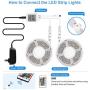 Daybetter 3528 Led Strip Lights Color Changing with 24 Key Remote and Power Supply( 2 Rolls of 16.4ft )