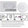 Combuh 24W Round LED Ceiling Light 4000K IP54 11Inch Modern Flush Mount Ceiling Lighting Fixtures Waterproof Close to Ceiling Light Natural White for Living Room Bedroom Shower Bathroom Dining Room