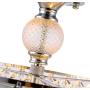 Modern Chandelier Crystal Raindrop Chandelier Lighting Flush Mount LED Ceiling Light Fixture Pendant Lamp for Dining Room Bathroom Bedroom Livingroom