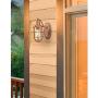 Westinghouse Lighting 6580600 Crestview Vintage One Outdoor Wall Light Sconce, Copper