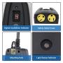 DEWENWILS Outdoor Light Sensor Timer, Weatherproof Countdown Photocell Plug in Timer with 2 Grounded Outlets for Christmas Light,String Light Garden Holiday 15 A, 1/2 HP, UL Listed