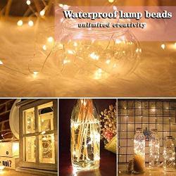 SUPBEC 6 Pcs Battery Operated Fairy String Lights-10ft/3m 30 LEDs Mini Bulb, Super Bright Starry Light for Gift Wedding Party Bedroom Home Christmas Decoration Crafts (Warm White)