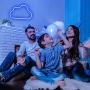 Ifreelife Cloud Neon Signs Neon Lights LED Night Light Wall Decor Lights USB Charging/Battery Operated Decorative Lights for Home, Bedroom, Bar, Christmas/Wedding/Birthday Party