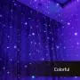 304 LED Window Curtain String Light Wedding Party Home Garden Bedroom Outdoor Indoor Wall Decorations