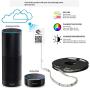 Maxonar LED Strip Lights Works with Alexa (32.8Ft / 10M) WiFi Wireless Smart Phone Controlled DIY Kit SMD 5050 RGB Multicolor Waterproof IP65 600LEDs Strip Light ,Works with Amazon Echo&Google Home