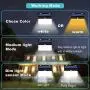 Solar Lights Outdoor, SLGOL 2 in 1 White and Warm Light 104 LED Solar Motion Sensor Security Lights 2200 mAh Solar Powered Lights Waterproof Wireless Wall Lights Solar Lamps Solar Lights Outdoor, SLGOL 2 in 1 White and Warm Light 104 LED Solar Motion Sensor Security Lights 2200 mAh Solar Powered Lights Waterproof Wireless Wall Lights Solar Lamps