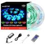 Daybetter Led Strip Lights Waterproof 10M 32.8ft Color Changing RGB 3528 600 LEDs, Led Lights for Bedroom,Holiday