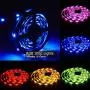 RGB LED Strips Lights Kits 12V Color Changing Strip Lighting with Remote Rope Light for Room, Bedroom, Home, Kitchen Cabinet, Christmas, Party Decoration, Non-Waterproof (32.8FT/10M-RGB)