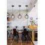 JYMTT Lighting,3 Lights Industrial Style Ceiling Island Pendant Lighting, Matte Black, Bulb Not Included