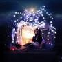 JMEXSUSS Star String Lights Indoor, 33ft 100 LED Christmas Lights Outdoor Waterproof, 8 Lighting Modes White Twinkle Fairy Lights Plug in for Bedroom Tree Xmas Wedding Party Yard Garden New Year