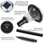 UMICKOO Solar Lights Outdoor, 8 Pack Auto Changing Solar Pathway Colorful Bright Glass Garden Lights,Waterproof Solar Powered Landscape Lights for Lawn Patio Courtyard Walkway Yard (Warm White)