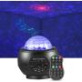 Star Projector Night Light, ZOTO Galaxy Ocean Wave Projector, Starry Projector with Bluetooth Speaker Remote Control, Rotating LED Star Projector for Ceiling for Kids Adults Bedroom Decoration