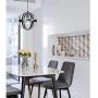 Farmhouse Industrial Chandelier Black Pendant Lighting Globe Hanging Lights for Kitchen Dining Room Bedroom Living Room Foyer (Plug-in (1-Light)) Farmhouse Industrial Chandelier Black Pendant Lighting Globe Hanging Lights for Kitchen Dining Room Bedroom Living Room Foyer (Plug-in (1-Light))