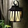 Cloudy Bay 120V Outdoor Wall Lantern with Dusk to Dawn Photocell, Includes LED Filament Bulb,Oil Rubbed Bronze Cloudy Bay 120V Outdoor Wall Lantern with Dusk to Dawn Photocell, Includes LED Filament Bulb,Oil Rubbed Bronze