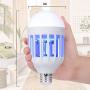 GLOUE Bug Zapper Light Bulb, 2 in 1 Mosquito Killer Lamp UV Led Electronic Insect & Fly Killer