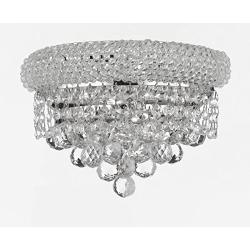 Empire Empress Crystal (tm) Wall Sconce Lighting W 12'' H 6''