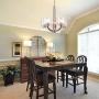 Alice House 22'' 5-Light E26 Large Chandelier Brushed Nickel Modern Style Hammered Glass Traditional Hanging Pendant Lighting Fixture for Living Room, Dining Room, Kitchen, Bedroom AL6091-H5