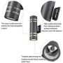 TENGXIN Outdoor Wall Sconce,Up/Down Porch Light,Stainless Steel 304 and Toughened Glass,E27,UL Listed. (Black,13” Height)