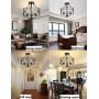 Liylan Vintage Semi-Flush Mount Ceiling Lighting Fixtures Farmhouse Close to Ceiling 3-Lights Industrial Black for Kitchen Dinning Living Room Liylan Vintage Semi-Flush Mount Ceiling Lighting Fixtures Farmhouse Close to Ceiling 3-Lights Industrial Black for Kitchen Dinning Living Room