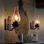 LightInTheBox Retro Rustic Nordic Glass Wall Lamp Bedroom Bedside Wall Sconce Vintage Industrial Wall Light Fixtures (1pcs)