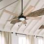Honeywell Ceiling Fans 50607-01 Ventnor Ceiling Fan, 52'', Bronze