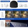 GSBLUNIE Motion Sensor Lights Outdoor,3 Adjustable Heads Dusk to Dawn Security Lights Motion Sensor Outdoor IP65 Waterproof