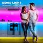 Daybetter LED Strip Lights 25ft, Music LED Lights for Bedroom Home Party