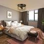 Industrial Semi Flush Mount Ceiling Light, E26 Vintage Metal Cage Ceiling Light Fixture 2Lights for Bedroom, Kitchen, Dining Room, Living Room, Hallway,