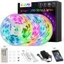 65.6ft/20M Led Strip Lights,GIAKE Led Lights Ultra Long Smart Music Sync Color Changing RGB LED Light Strips APP Controll with Remote LED Lights for Bedroom Party Kitchen Home Decoration