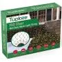 Tupkee Christmas Light Net – 150 Clear Warm Mesh Lights - 4 ft x 6 ft – Outdoor/Indoor – Net Lights for Bushes, Hedges or Trees