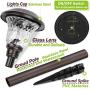 Solar Pathway Lights Outdoor, 6 Pack Metal Glass Solar Garden Lights LED Stainless Steel Bronze Decorative Landscape Lighting for Walkway, Driveway, Patio, Lawn, Yard Solar Pathway Lights Outdoor, 6 Pack Metal Glass Solar Garden Lights LED Stainless Steel Bronze Decorative Landscape Lighting for Walkway, Driveway, Patio, Lawn, Yard