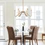 Gold Chandelier, 6-Light Modern Chandeliers for Dining Rooms, Pendant Hanging Light Fixtures for Living Room, Kitchen Island, 25'' Inches Gold Chandelier, 6-Light Modern Chandeliers for Dining Rooms, Pendant Hanging Light Fixtures for Living Room, Kitchen Island, 25'' Inches