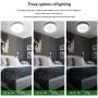 Tycholite Round LED Ceiling Light 50W, 4000K, 5500lm, 14.5 inch Flush to Ceiling Lights Fixture, Dimmable Led Kitchen Light, Great for Bedroom, Living Room, Office etc, 2 Pack