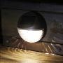 Solar Deck Lighting Wall Lights - 4 Pack Outdoor Wireless Solar Dock Step Road Marker Warm Light for Garden Path Stair Wall Driveway Lighting