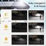 Onforu LED Solar Motion Sensor Light Outdoor, 2000LM 3000mAh Security Lights Solar Powered with 3 Adjustable Heads, Solar Flood Light with 3 Modes, IP65 Waterproof Solar Wall Light for Yard Pathway