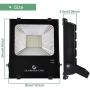 50W LED Flood Light Outdoor 2Pack, 4000 LM Super Bright Work Light GLORIOUS-LITE, Equiv 300W Halogen, IP66 Waterproof, 59inch Wire with Plug, 6500K White Light, for Garage, Garden, Lawn and Yard