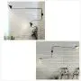 SUSUO Swing Wall Sconce 2-Light Black Wall Adjustable Lamp Indoor Wall Lighting Fixtures for Bathroom Bedside Garage Porch Cafe Club (2-Lights, Upgraded Version)