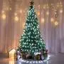 BANNILU Christmas Snowflake String Lights, 2 Pack Snowflake Fairy Lights 40 ft 80 LED Battery Operated Waterproof for Xmas Home Garden Bedroom and Indoor&Outdoor Decoration, (Snowflakes White)