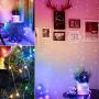 Curtain Lights,Star String Twinkle Fairy String Lights for Bedroom, 8 Modes Waterproof 9.8 X 9.2ft 280 LED Christmas Wall Decor Hanging Lights with Remote Control ,Wedding Garden Indoor