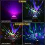 Star Projector Sky Night Lamp, MOKOQI Starry Sky/Ocean World 2-in-1 Lighting Night Lights, Rotating Projection 8 Colors Changing Lamps for Bedrooms Nursery Baby Gifts (Blue)