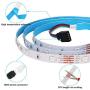 WenTop Led Strip Lights 32.8ft for Bedroom with Remote (2 Rolls of 16.4ft)